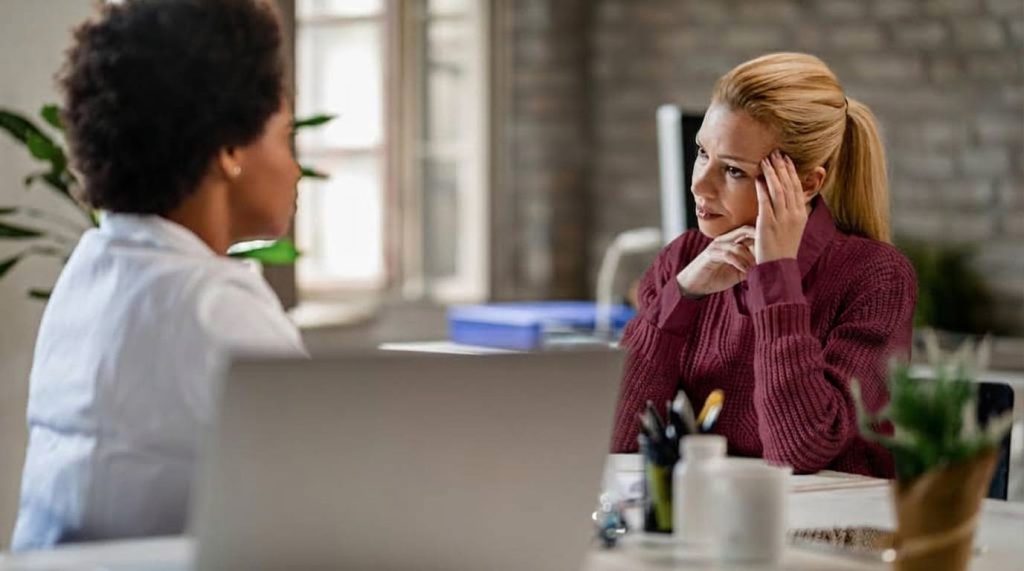 Psychological injury workplace trauma discussed during a psychological assessment